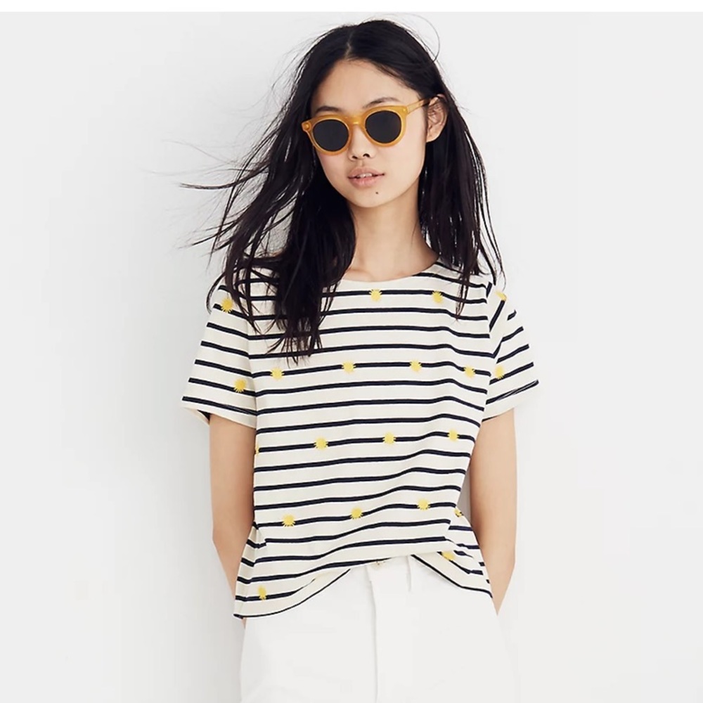 Madewell crop tee